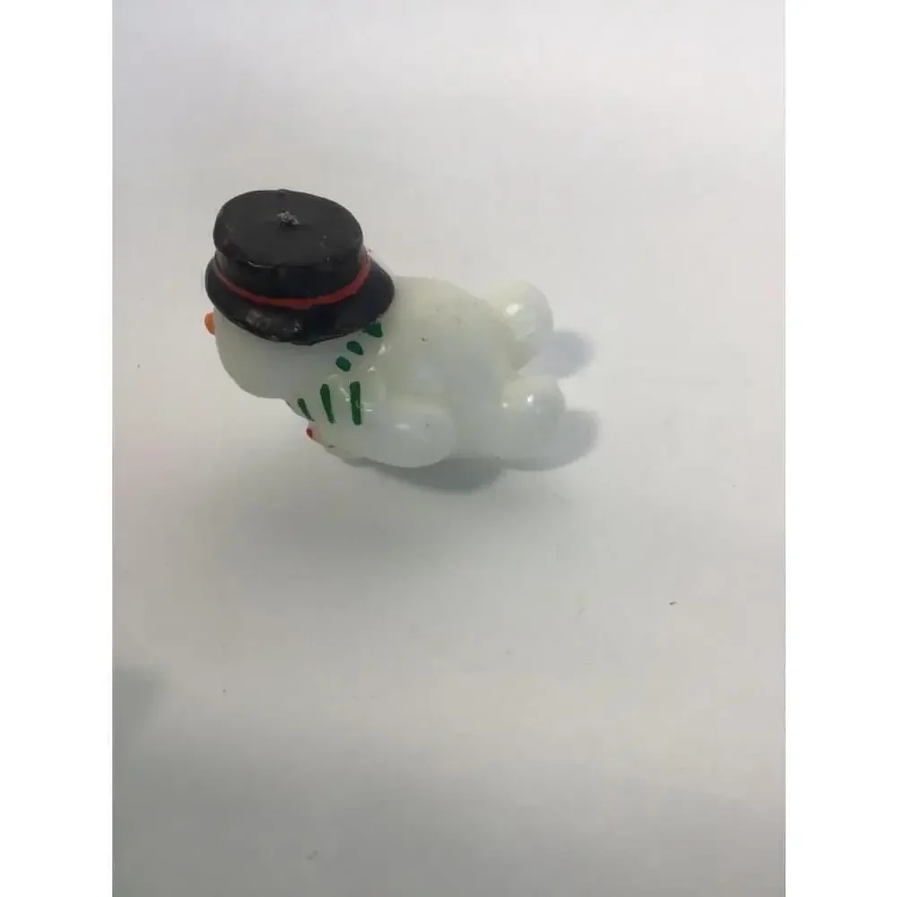 Vintage Snowman Candles set of 3